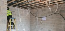 Full house rewire in Meltham